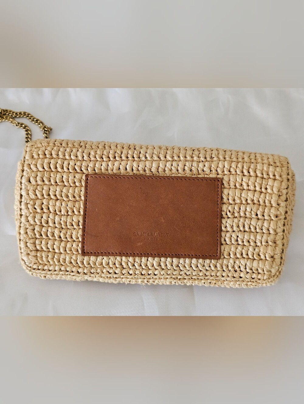 Small YSL Raffia Clutch - Picture 12 of 16
